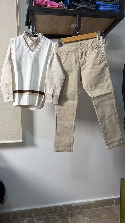 Pantalon and gillet set 6years